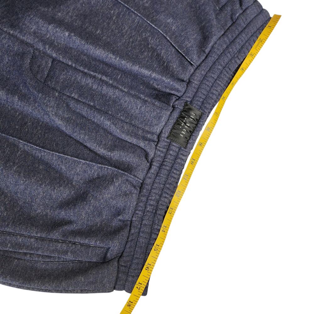 Ted Baker Mens Luxe Fused Fleece Lounge Jogger Pants Size XL Navy Heather Cozy - Picture 10 of 12